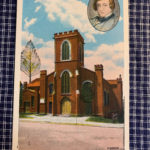 Postcard photograph of Christ Episcopal Church in Tarrytown